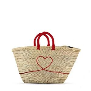 Heart French Market Bag (Small Handle) Bundle